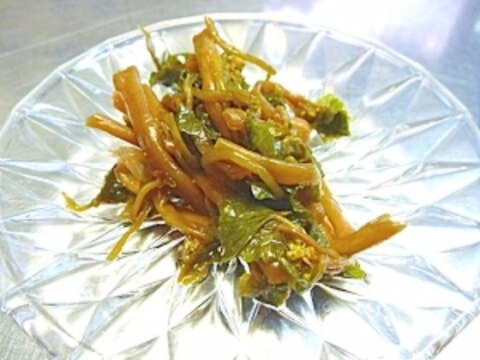 わさびの茎漬け 作りましょ レシピ 作り方 By ぼけじー 楽天レシピ わさびの茎漬け 作りましょ レシピ 作り方 By ぼけじー 楽天レシピ
